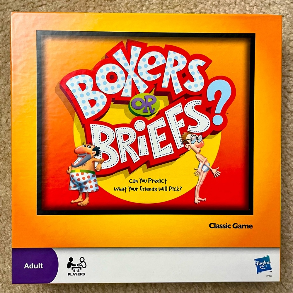 Boxers or Briefs? Board Game